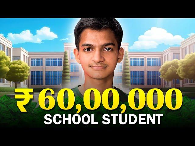 How This 18 Yr Old Makes 5 Lakhs/ Month in School | #129 The Sanskar Show