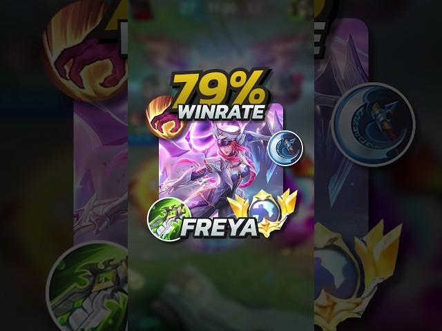 79% Winrate Freya New S33 Build! Mobile Legends #mobilelegends #mlbb #gaming