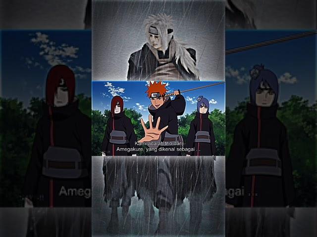 JJTRIO AMEGAKUREAKATSUKI DULU SEBELUM YAHIKO M4T1 #shorts #yahiko #konan #nagato #akatsuki