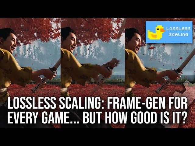 Lossless Scaling: Frame Generation For Every Game - But How Good Is it?