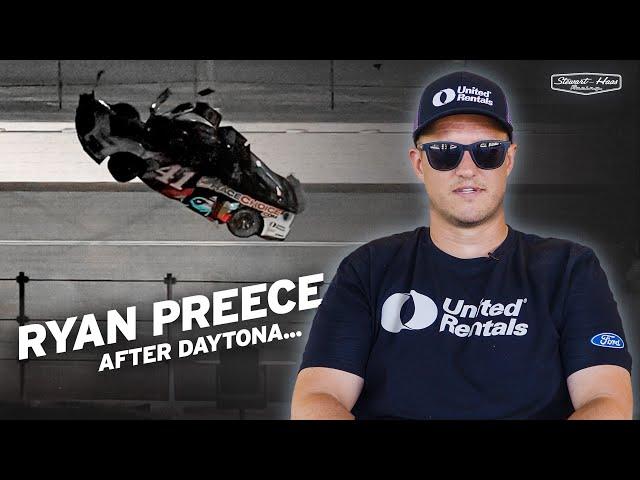 Ryan Preece Interview After His Daytona Accident | Stewart-Haas Racing | NASCAR