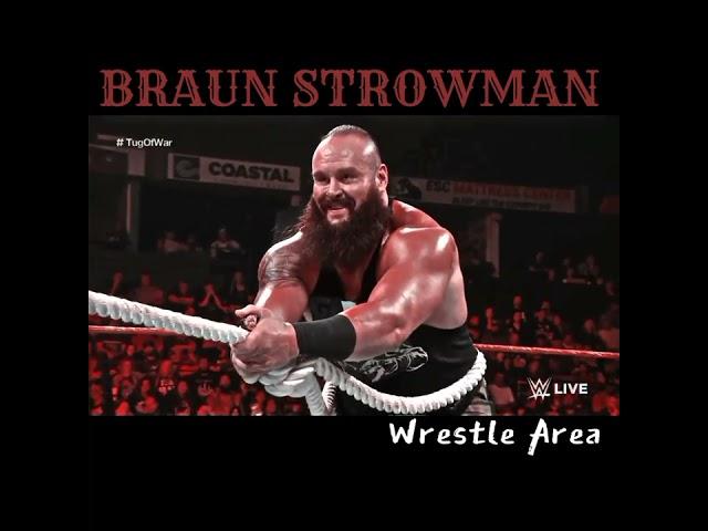BRAUN STROWMAN'S POWER || #shorts #youtubeshorts #braunstrowman #wwe