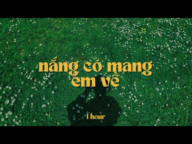 [1 Hour] rồi chỉ khi cơn mưa tới, không thấy em nữa.../ NẰNG CÓ MANG EM VỀ Lo-Fi || By Em Suy