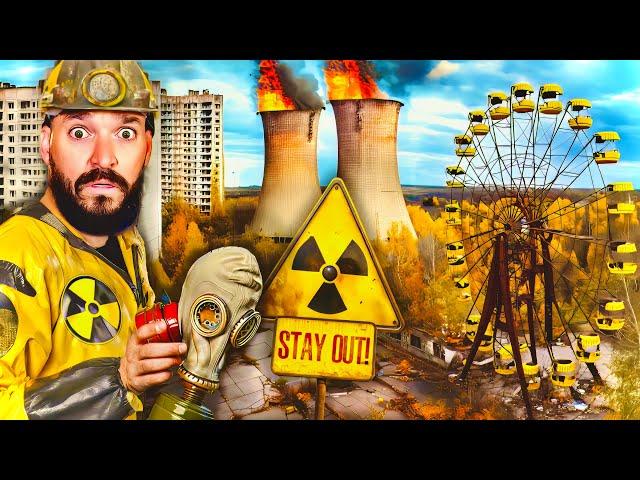 100 HOURS in MOST RADIOACTIVE PLACE on EARTH - CHERNOBYL