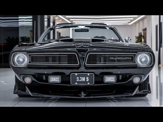 2025 Plymouth Hemi Cuda Convertible – A $3.5M Modern Classic Icon