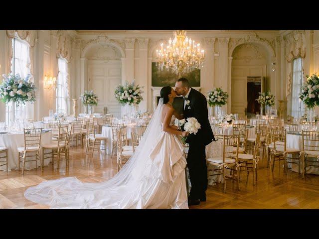 OUR FAIRYTALE WEDDING || Rosecliff Mansion, Newport RI