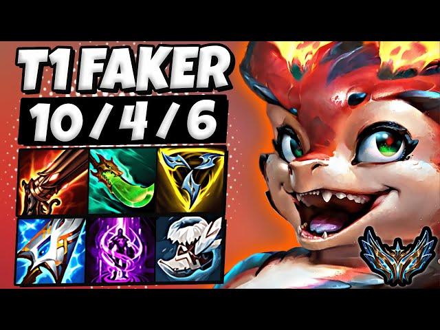 T1 Faker Smolder vs Talon [ MID ] Patch 14.17 Korea Challenger 