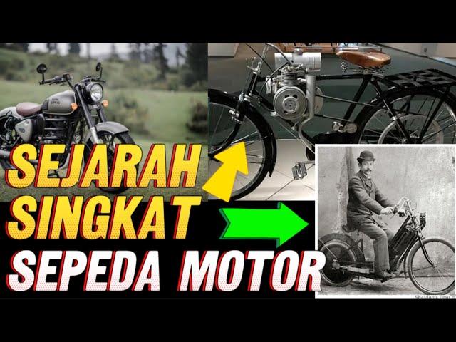 SEJARAH AWAL SEPEDA MOTOR SAMPAI SEKARANG‼️