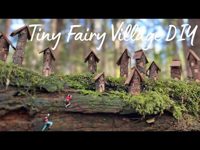 Tiny Fairy Village: Creating Magic with All-Natural and Eco-Friendly Materials