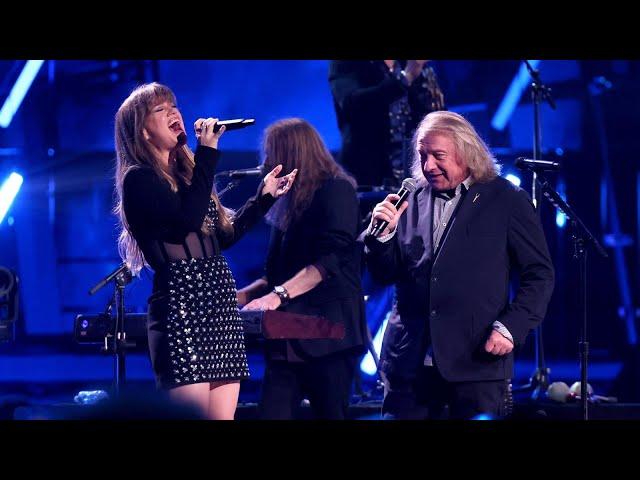 Foreigner & Kelly Clarkson - I Want to Know What Love Is (Hall of Fame 2024) [HQ]