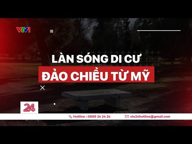 Số người vượt biên vào Mỹ giảm mạnh nhất trong ít nhất 25 năm | VTV24