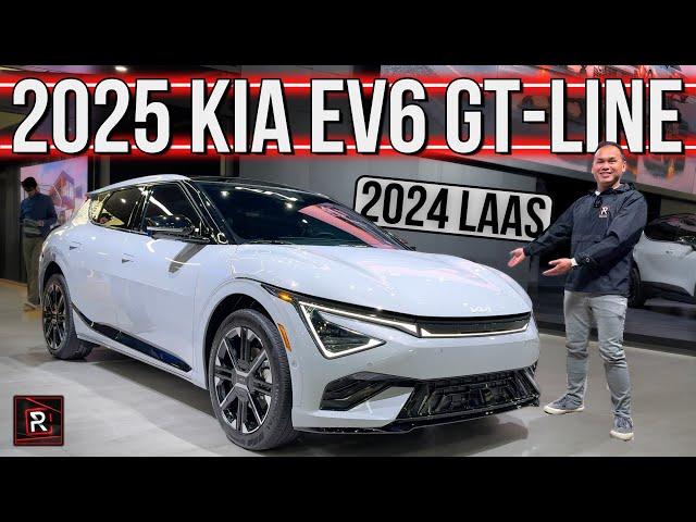 The 2025 Kia EV6 GT-Line – Redline: First Look – 2024 LA Auto Show