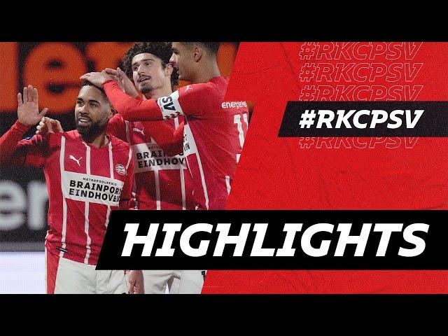 MWENE scores from an IMPOSSIBLE ANGLE  | HIGHLIGHTS RKC Waalwijk - PSV