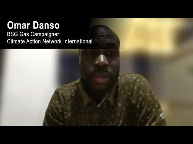 Omar Danso, Climate Action Network International - Gambia