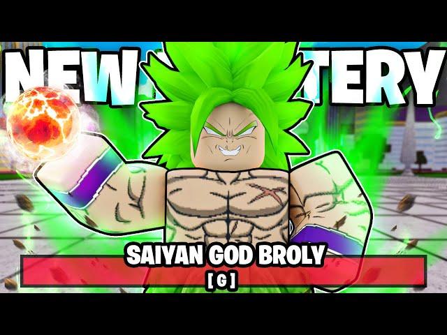 the *NEW* Broly MASTERY made him OVERPOWERED (Roblox)