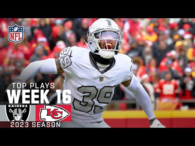 Raiders’ Top Plays From Christmas Day Win vs. Chiefs | 2023 Regular Season Week 16 | NFL