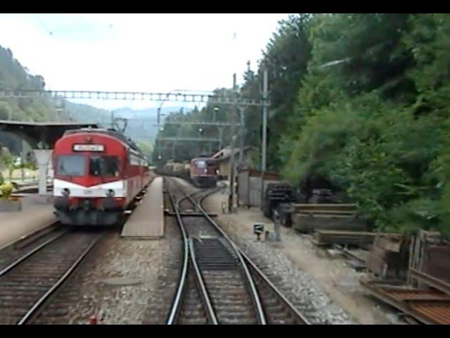   Huttwil - Ramsei Cab Ride, Switzerland [03.07.2004] Führerstandsmitfahrt