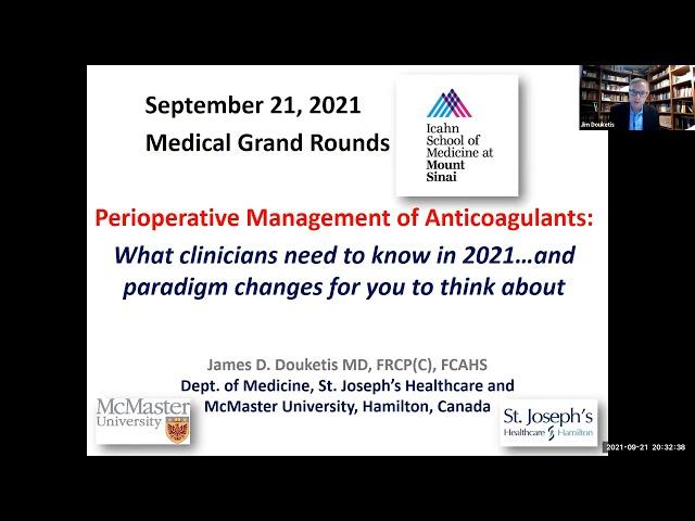 Perioperative Management of Anticoagulants: What clinicians need to know in 2021