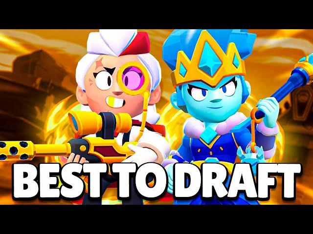 The BEST 10 Brawlers To Draft