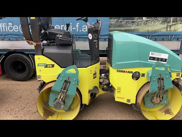 AMMANN ARX 26 Tandem vibratory roller