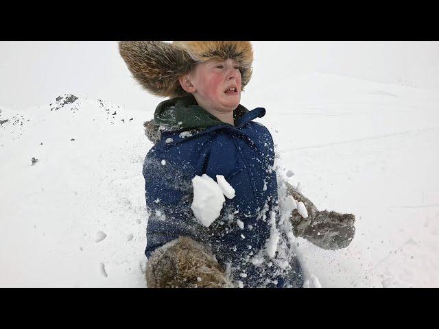 Mountain Sledding in Alaska - Camping at Gold Claim