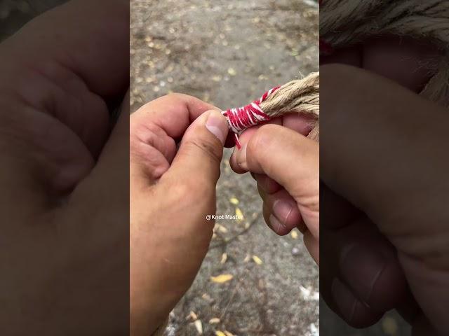 Quick Fix for Rope Ends - Simple yet works!