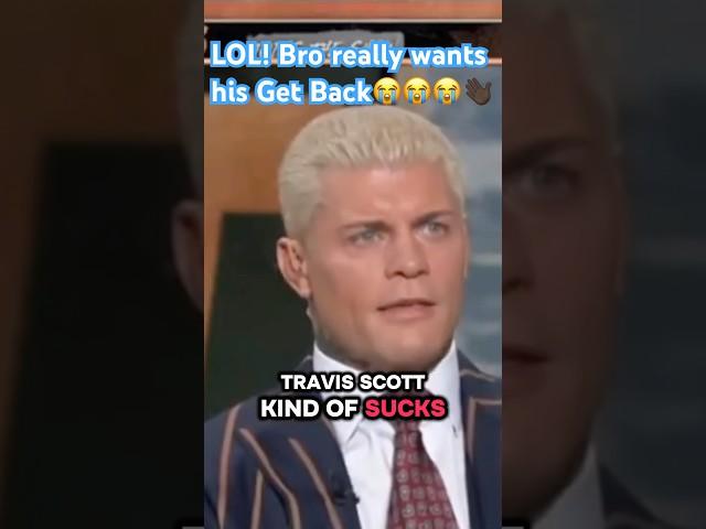 Cody WANTS PAYBACK on Travis Scott!