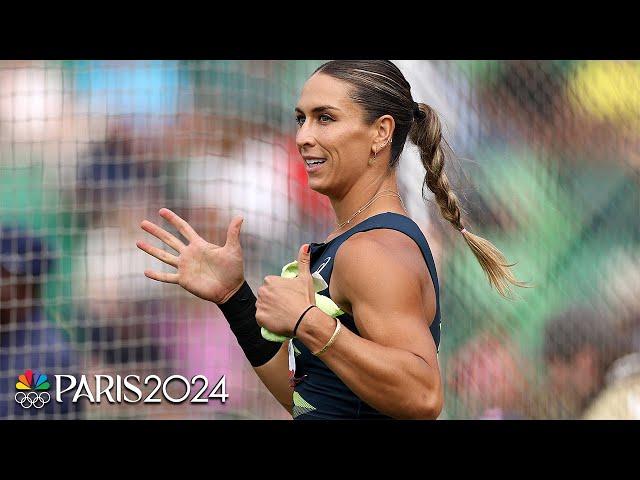 Tokyo gold medalist Valarie Allman stays HOT, wins discus at Diamond League Paris | NBC Sports