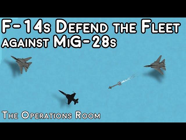F-14s vs MiG-28s - May 1986, a Danger Zone in the Indian Ocean (April Fools 2022)