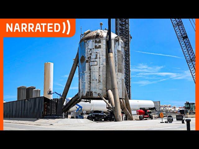 Hopper Relocation Preparation and Chopstick Work Continues | SpaceX Boca Chica