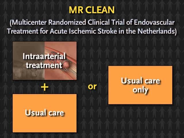 MR CLEAN — A Randomized Trial of Intraarterial Treatment for Acute Ischemic Stroke