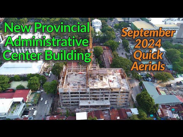 New Provincial Administrative Center of Negros Occ - Sept 2024 Aerials | Negros Projects Update