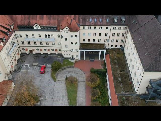 Benedictus Krankenhaus Tutzing von oben