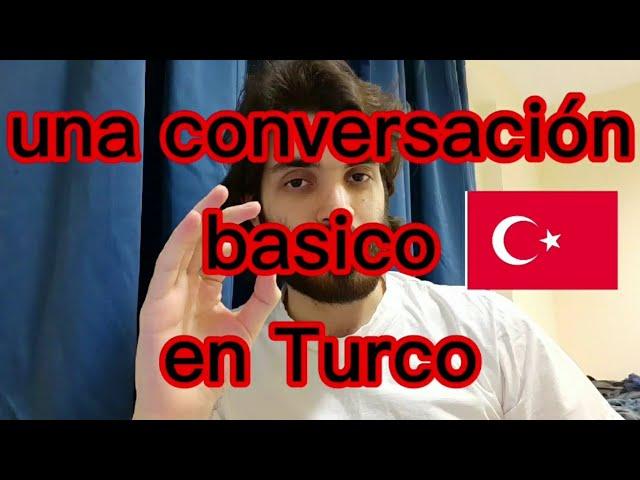 Clases de Turco 37 : una conversación basica en Turco (APRENDER TURCO) #aprenderturco #turco 