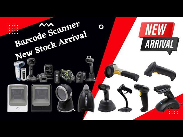 Barcode Scanner New Stock Arrival @prezotech |