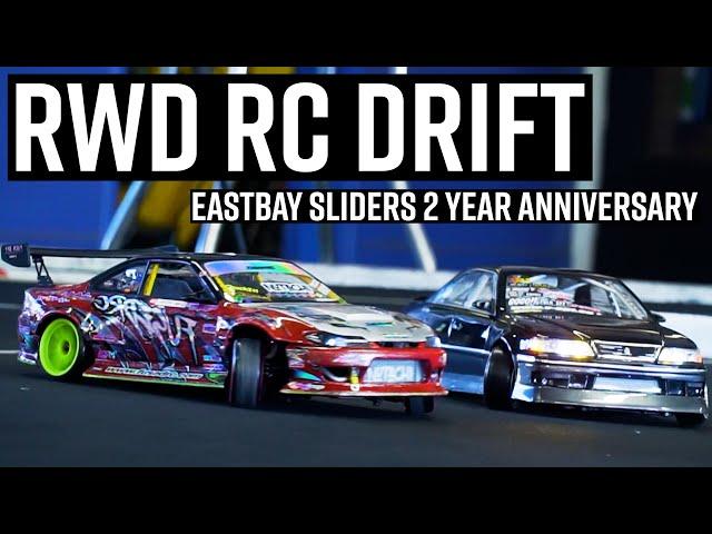 RWD RC DRIFT! // Eastbay Sliders 2 Year Anniversary Drift Session at Delta RC Hobbies