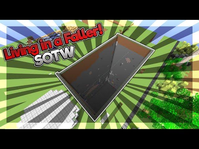 FaithfulMC SOTW  | LIVING IN A FALLER?! + KNOCKBACK FLOWER OP!