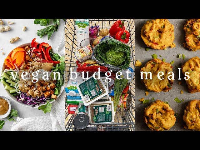 £17 VEGAN WEEKLY BUDGET MEALS FROM LIDL 