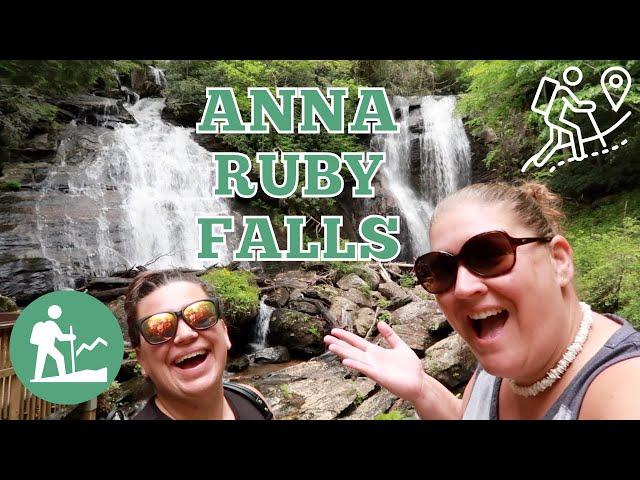 WOW!! BEAUTIFUL SHORT HIKE TO ANNA RUBY FALLS IN HELEN, GA | GET UP CLOSE WITH A 153FT WATERFALL!