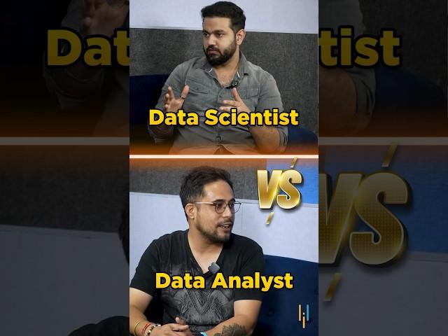 Data Analyst Vs Data Scientist | Which is better for you ? #Shorts #Simplilearn