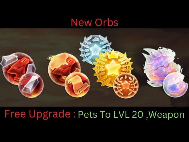 Gems of War: New Orbs Free Upgrade Elite Troop + Free Upgrade Pets To LVL 20