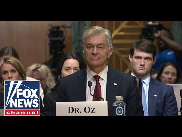 Trump nominee Dr. Mehmet Oz faces Senate hearing