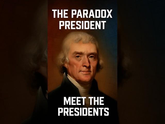 Meet Thomas Jefferson — The Paradox President - #shorts