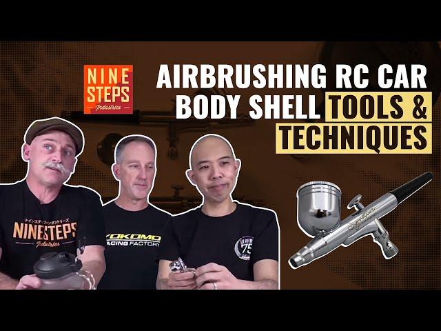 Airbrushing RC Car Body Shell | Tools and Techniques | #askHearns