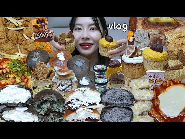 Eng/Mukbang Vlog) A mukbang where I collect only my most favorites!