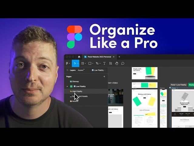 Figma Tutorial: project organization that saves you hours of work