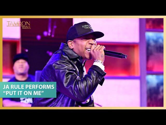 Ja Rule Performs “Put It On Me” on “Tamron Hall”