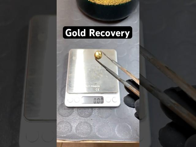 Gold Recovery from HighGrade of electronic Pins #gold #goldrecovery #imangoldrecovery