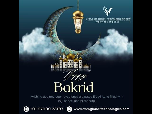 Eid Mubarak from VSM Global Technologies!