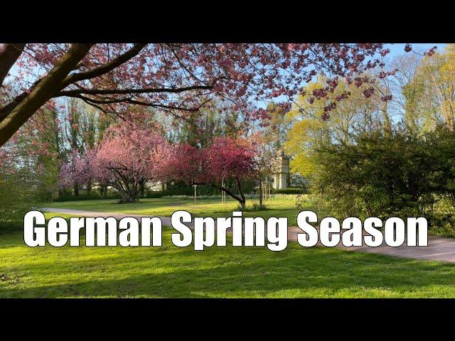 Spring in Germany || German Spring Season || Life in Germany || German Park || How Green is Germany?